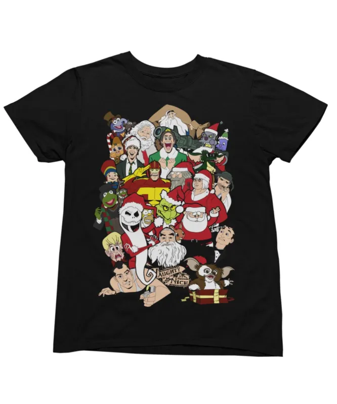 Christmas Chaos Unisex Christmas T-Shirt sold by 8Ball