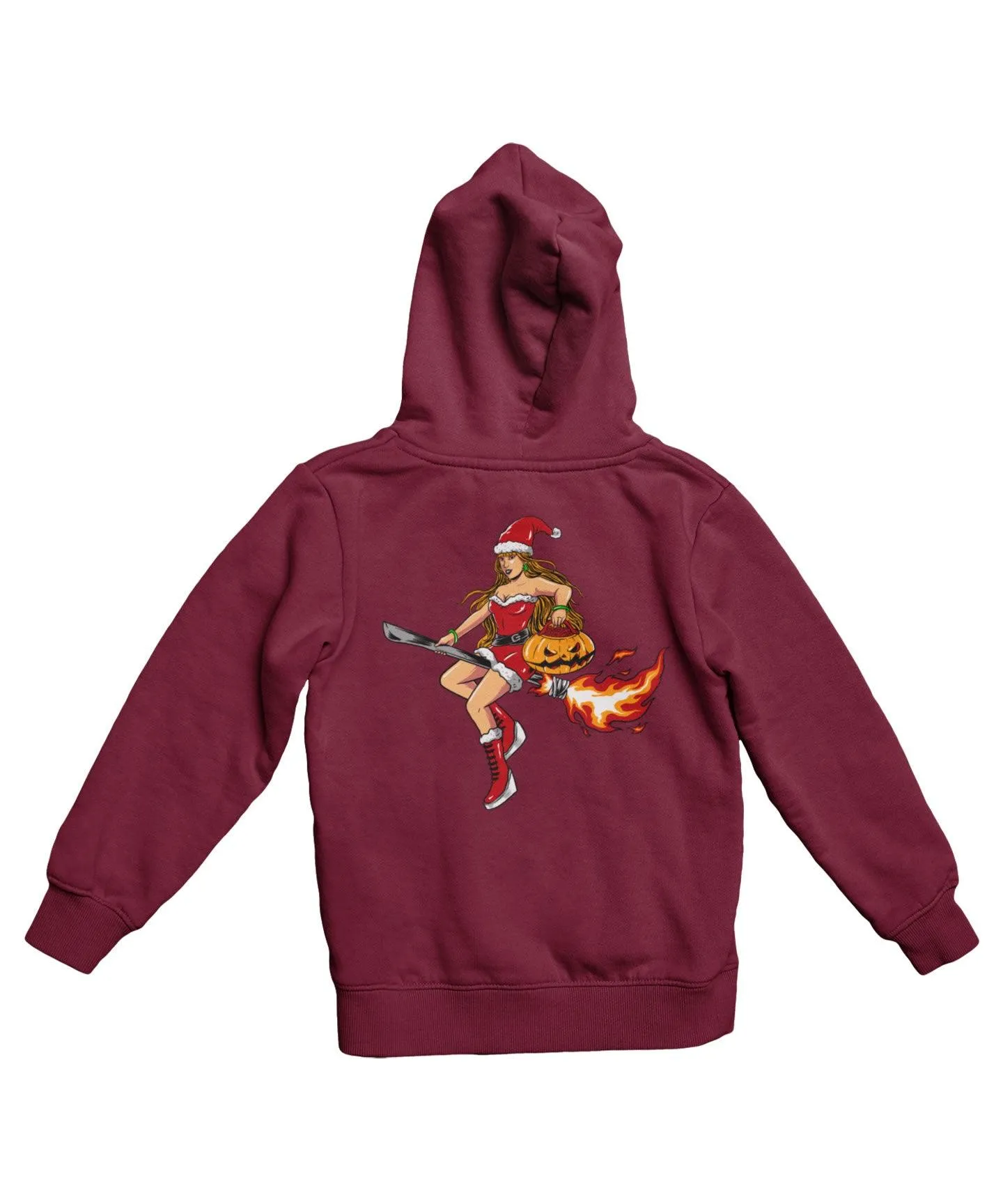 Moon Witch Back Printed Christmas Hoodie sold by 8Ball product image thumbnail 3