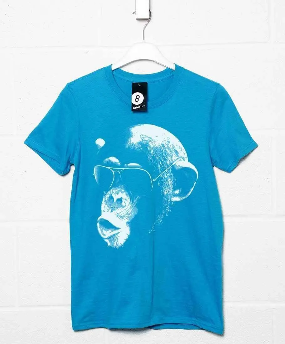 Aviator Chimp T-Shirt sold by 8Ball product image thumbnail 2