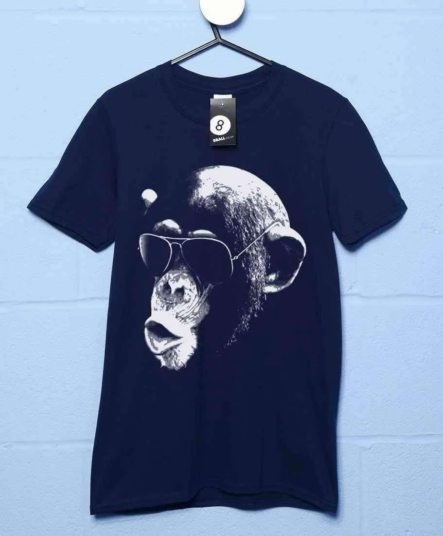 Aviator Chimp T-Shirt sold by 8Ball product image thumbnail 4