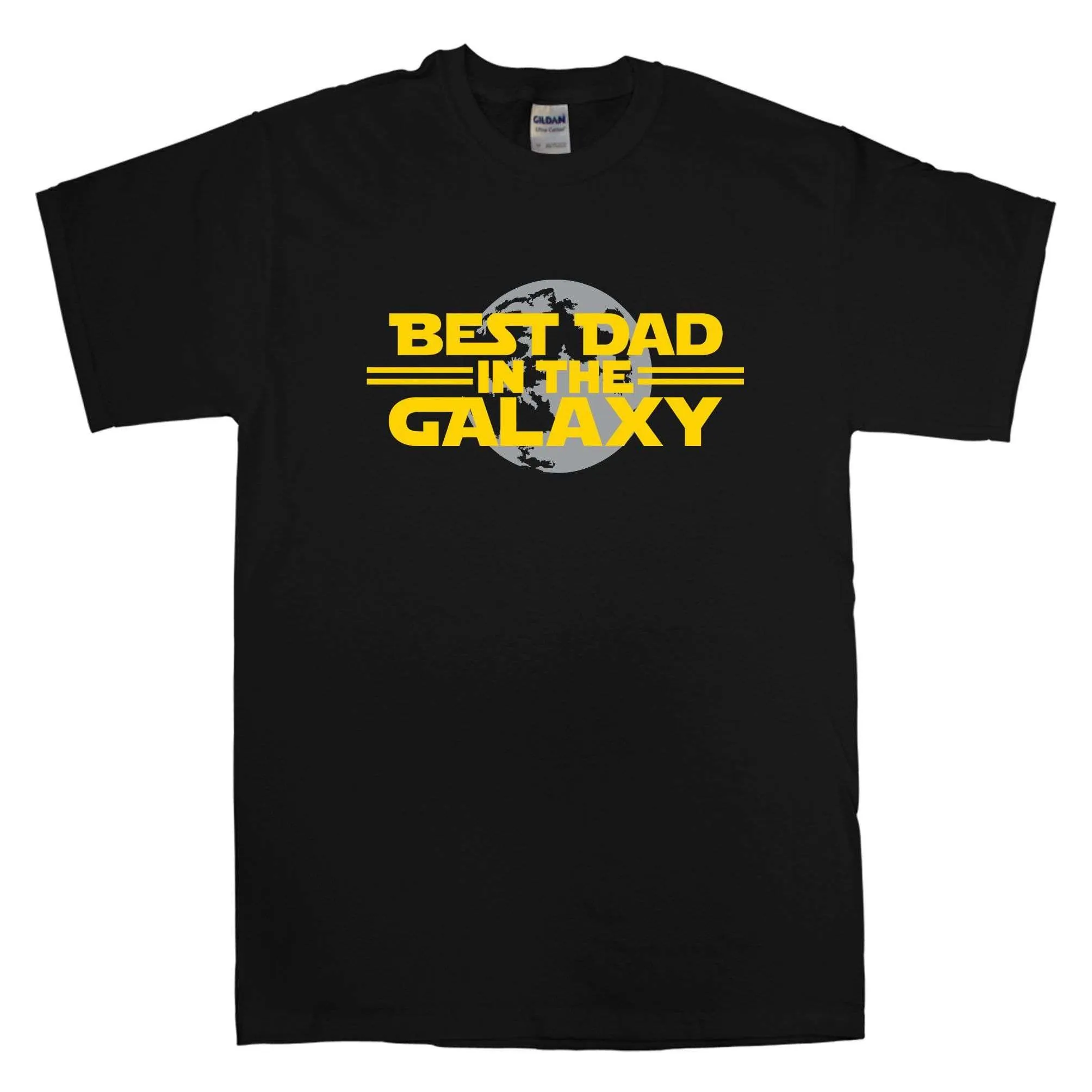 Dads Gift Best Dad In The Galaxy T-Shirt sold by 8Ball