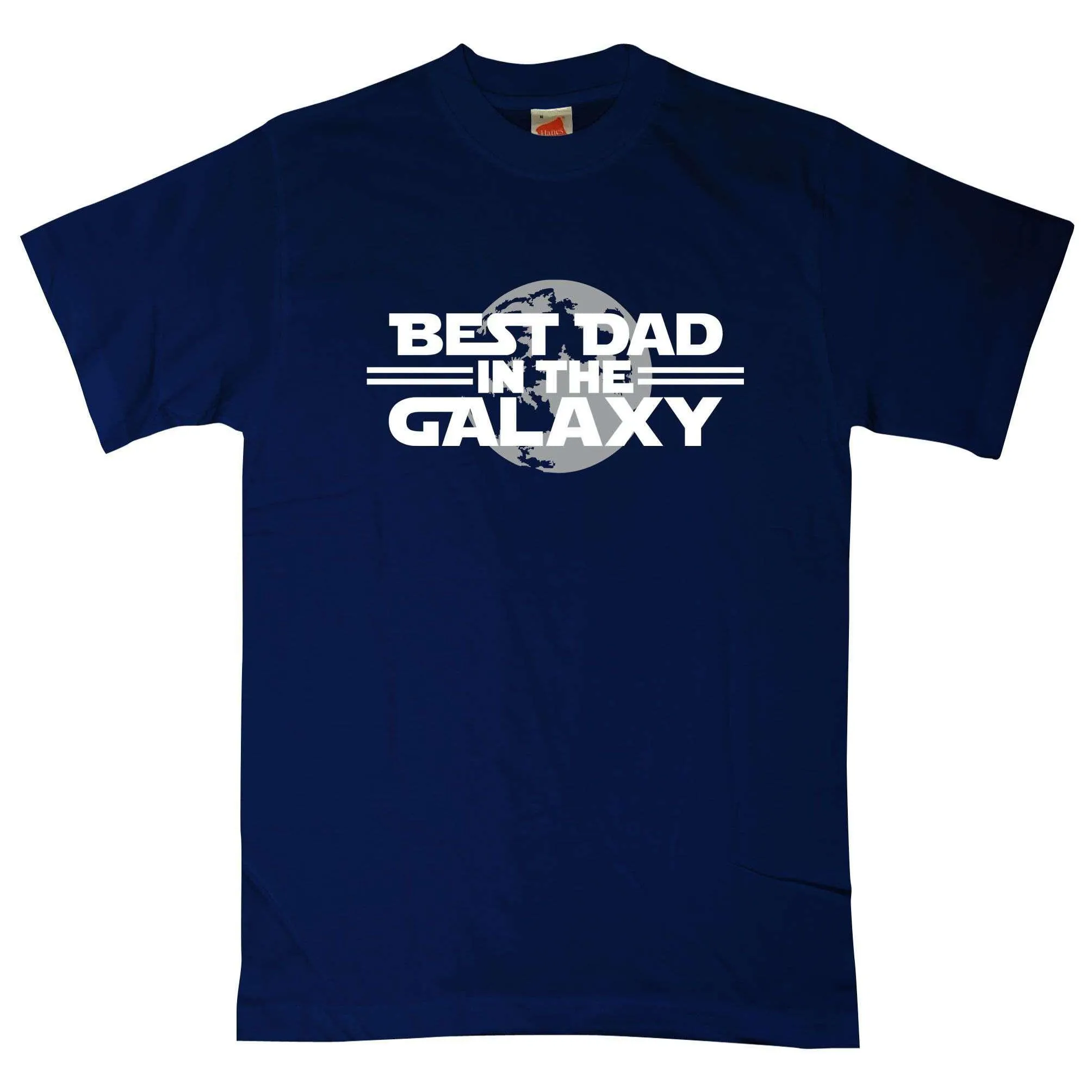Dads Gift Best Dad In The Galaxy T-Shirt sold by 8Ball product image thumbnail 3