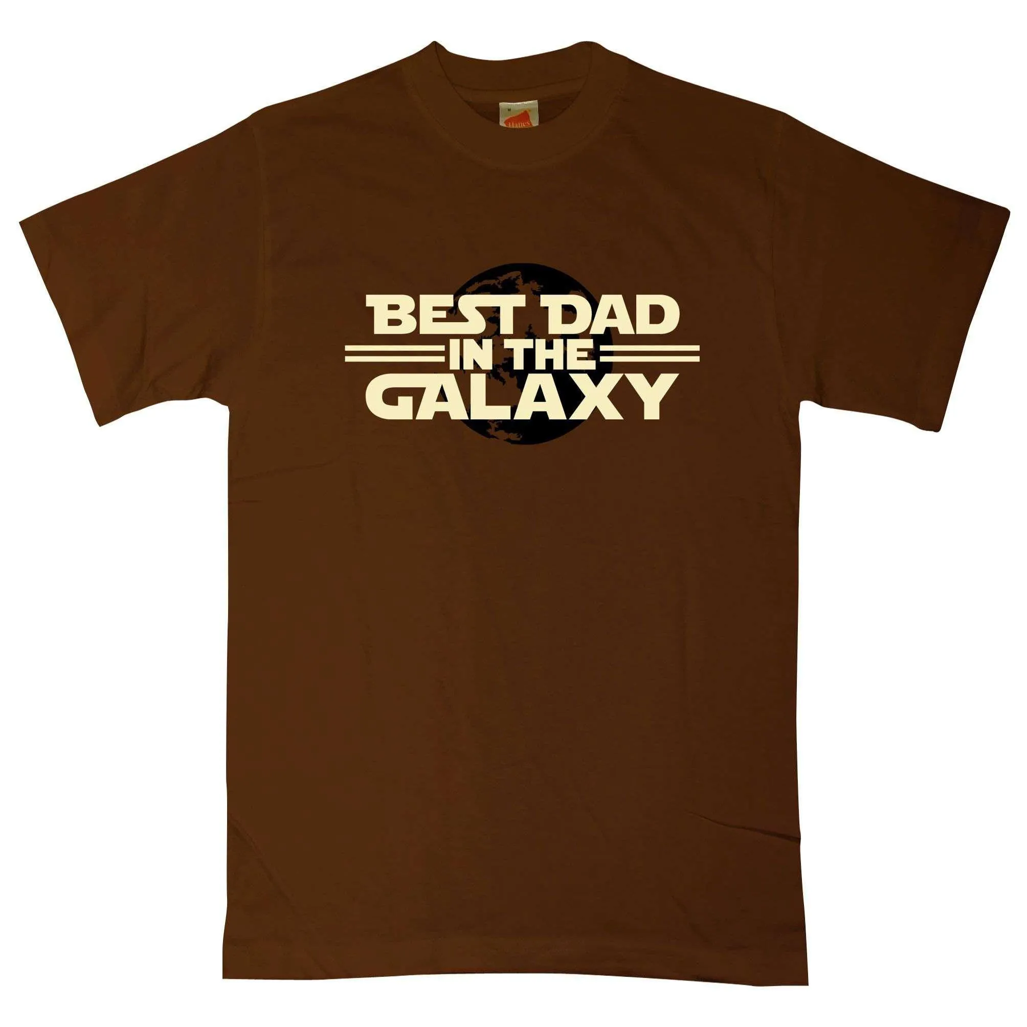 Dads Gift Best Dad In The Galaxy T-Shirt sold by 8Ball product image thumbnail 2
