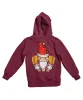 Hot Dog Santa Back Printed Christmas Hoodie sold by 8Ball