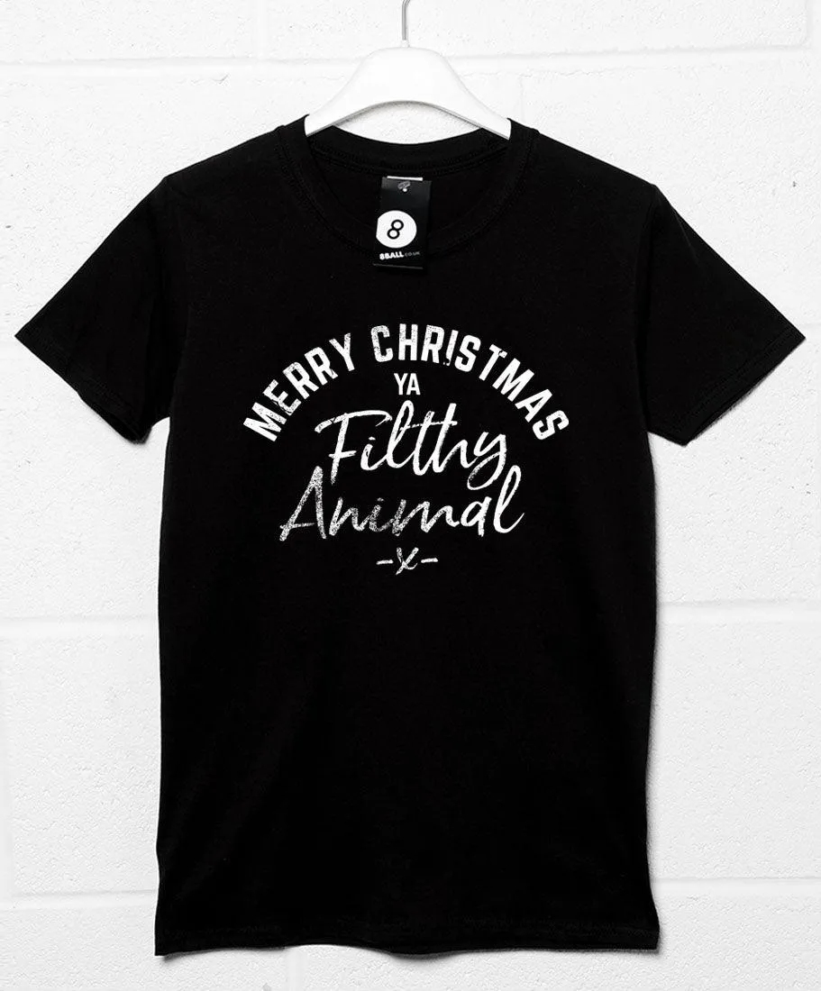 Christmas Slogan Filthy Animal T-Shirt sold by 8Ball product image thumbnail 2