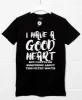 Good Heart Filthy Mouth T-Shirt sold by 8Ball