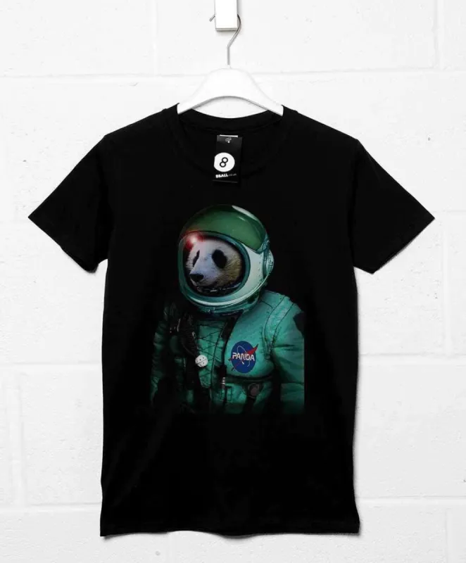 Space Panda T-Shirt sold by 8Ball