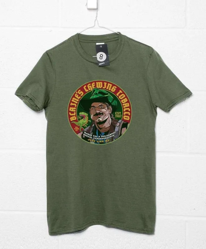 Blaine's Chewing Tobacco T-Shirt sold by 8Ball