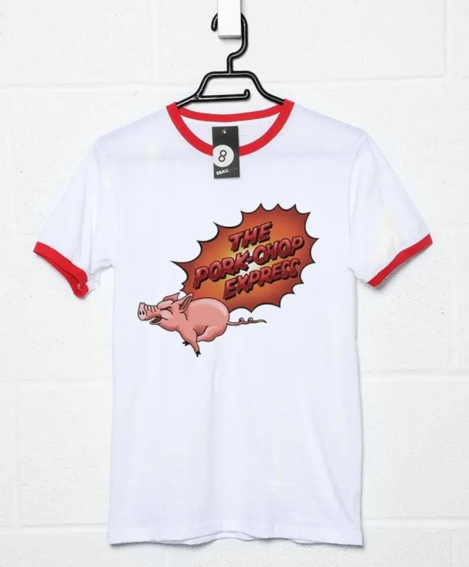 Pork Chop Express Ringer T-Shirt sold by 8Ball