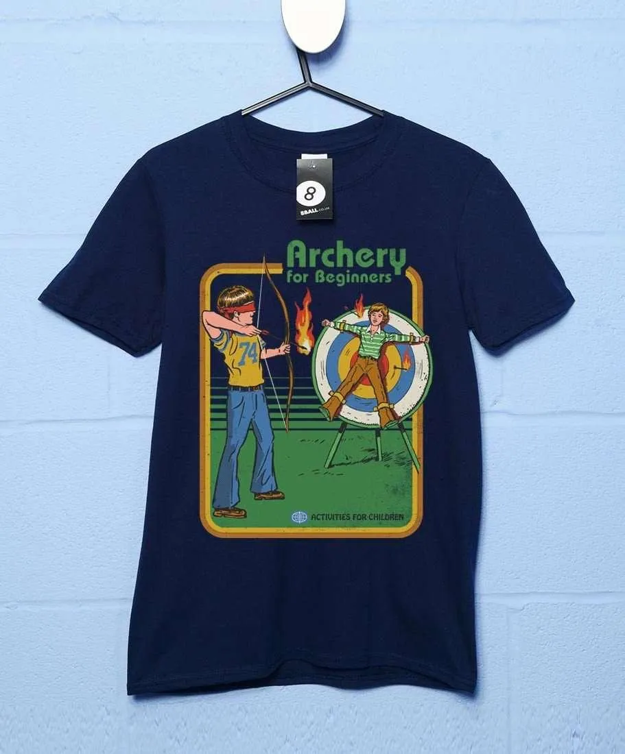 Steven Rhodes Archery for Beginners T-Shirt sold by 8Ball product image thumbnail 2