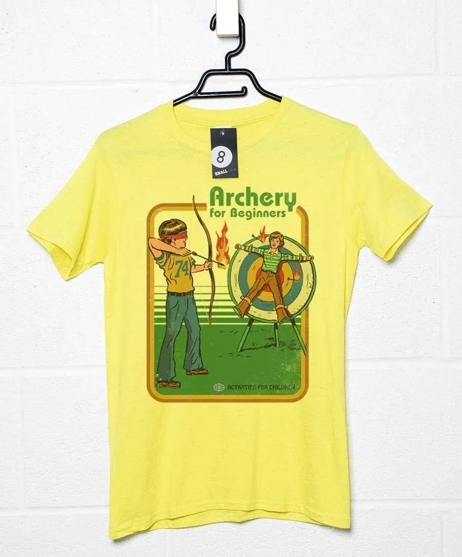 Steven Rhodes Archery for Beginners T-Shirt sold by 8Ball product image thumbnail 4