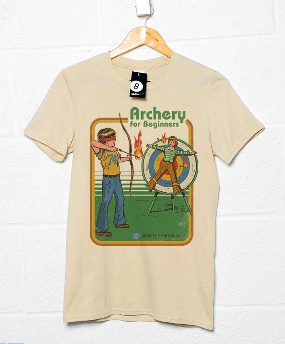 Steven Rhodes Archery for Beginners T-Shirt sold by 8Ball product image thumbnail 3
