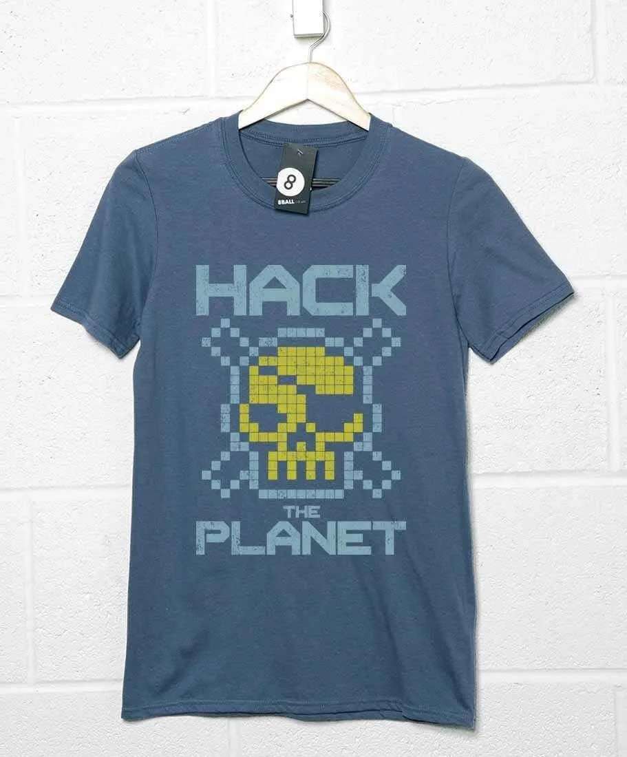 Hack The Planet T-Shirt sold by 8Ball