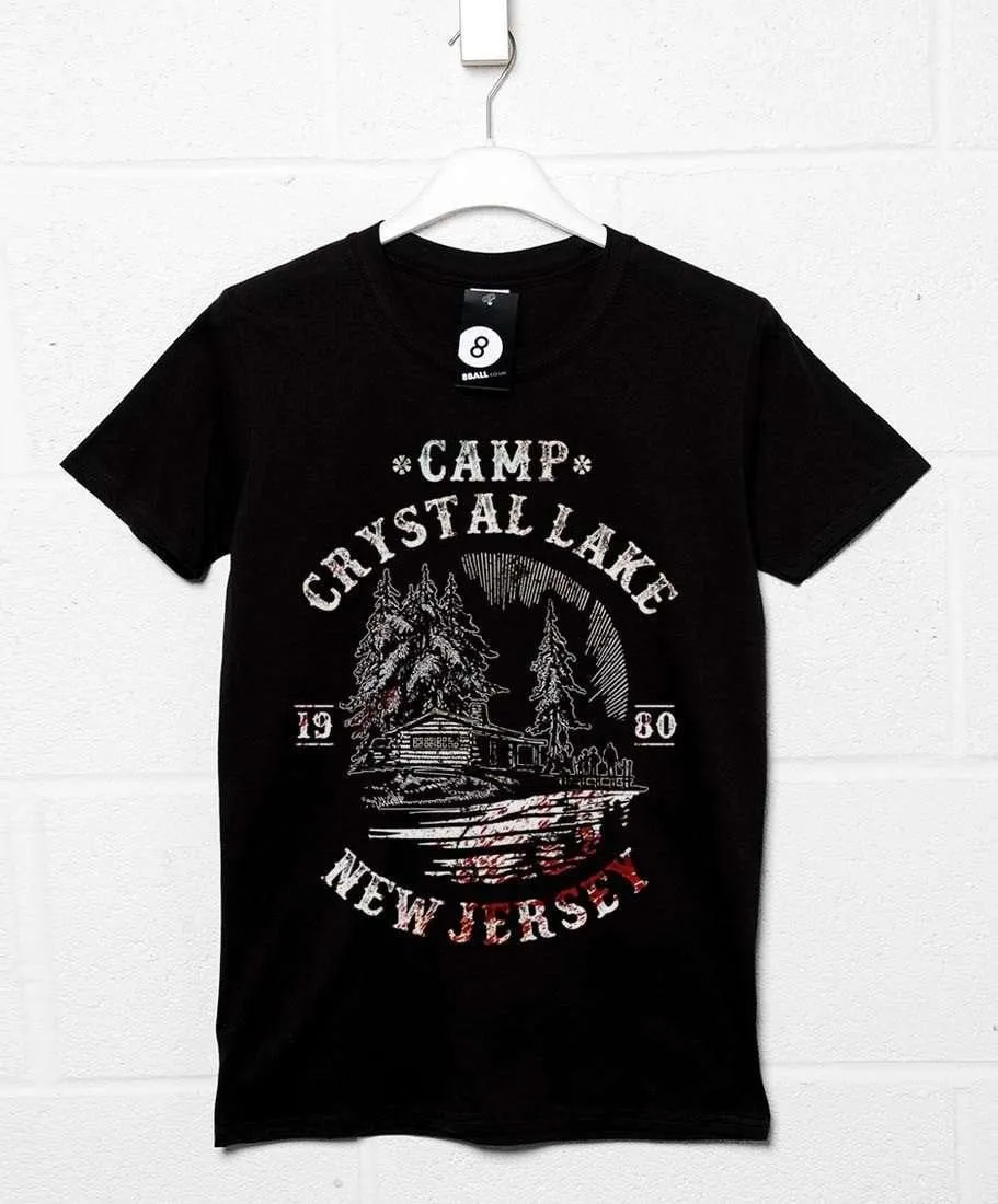 Bloody Camp Crystal Lake 1980 T-Shirt sold by 8Ball