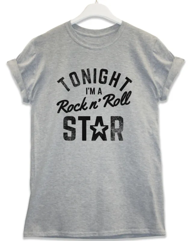 Rock n Roll Star Lyric Quote T-Shirt sold by 8Ball