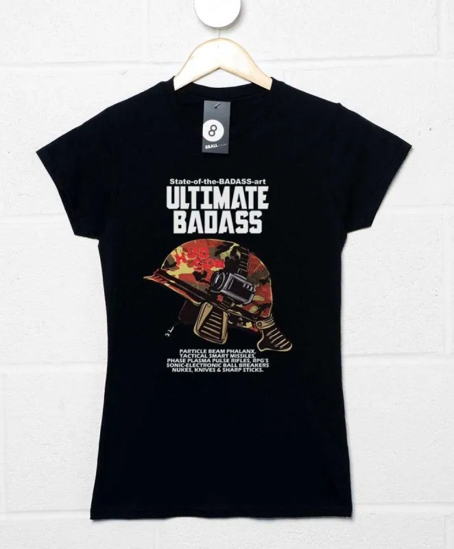 Ultimate Badass Fitted Womens T-Shirt sold by 8Ball