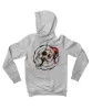 Demon Skull Santa Back Printed Christmas Hoodie sold by 8Ball