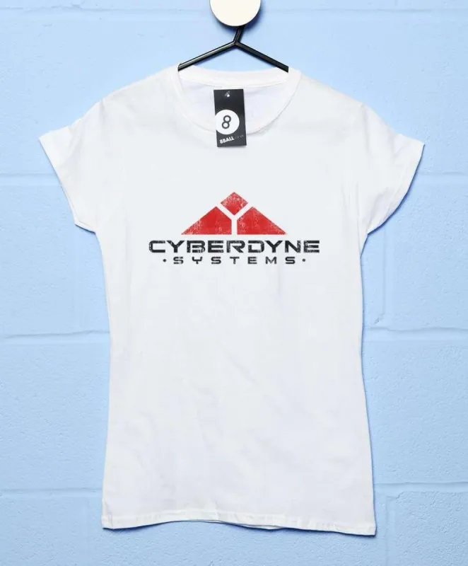 Cyberdyne Systems Womens Fitted T-Shirt, Inspired By Terminator sold by 8Ball