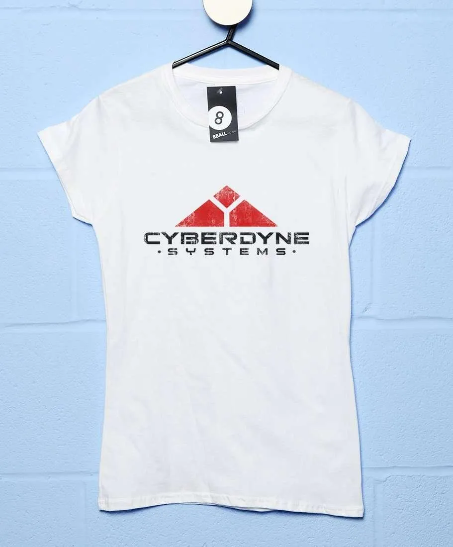 Cyberdyne Systems Womens Fitted T-Shirt, Inspired By Terminator sold by 8Ball