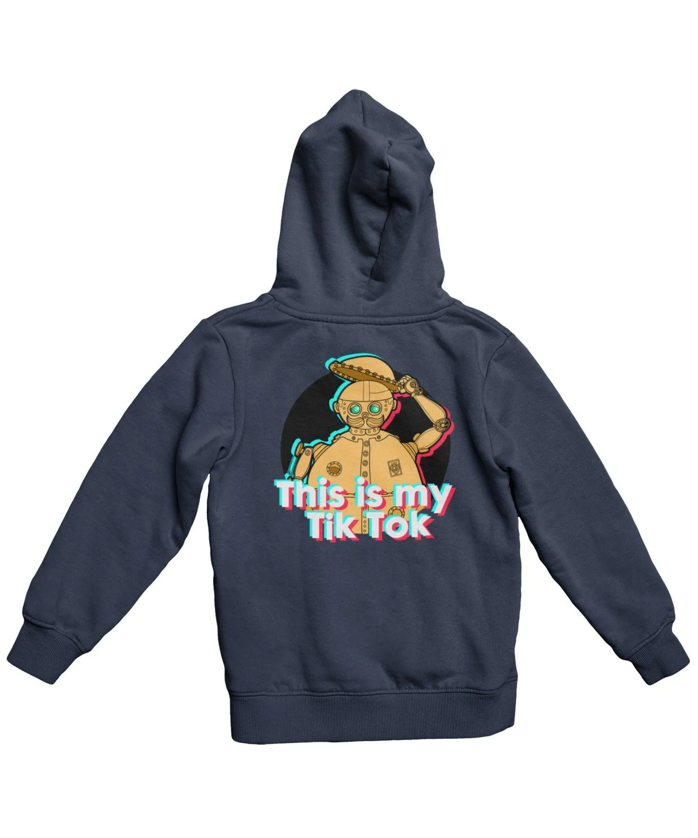 Top Notchy This Is My Tik Tok Back Printed Hoodie sold by 8Ball product image thumbnail 2