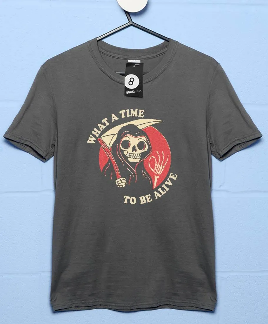 What A Time To Be Alive DinoMike T-Shirt sold by 8Ball product image thumbnail 2