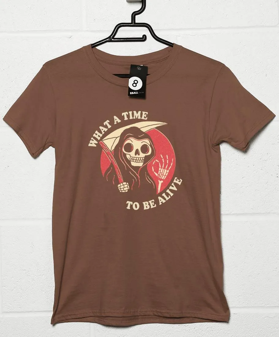 What A Time To Be Alive DinoMike T-Shirt sold by 8Ball