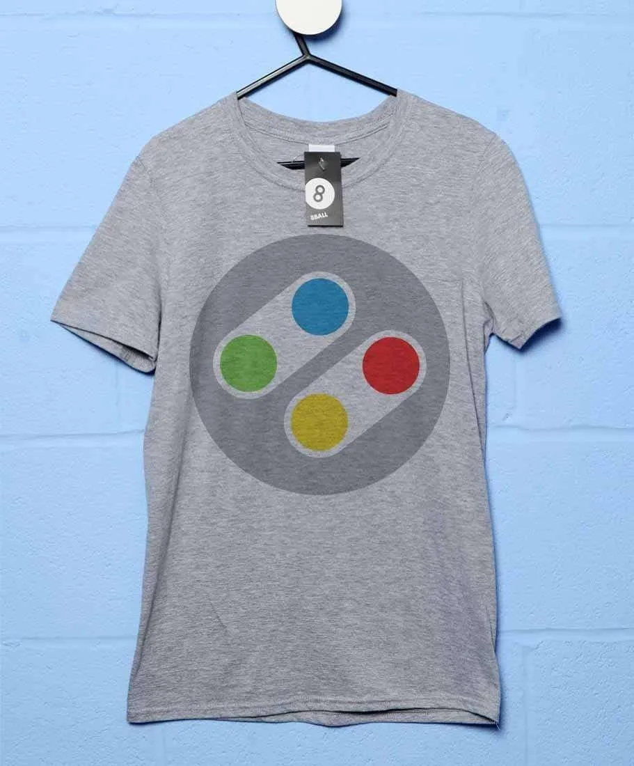 Retro Controller T-Shirt sold by 8Ball