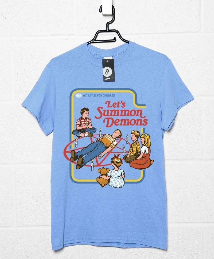Steven Rhodes Let's Summon Demons T-Shirt sold by 8Ball product image thumbnail 4