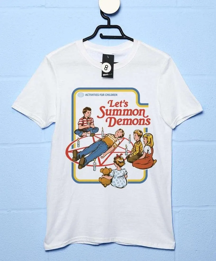 Steven Rhodes Let's Summon Demons T-Shirt sold by 8Ball product image thumbnail 3