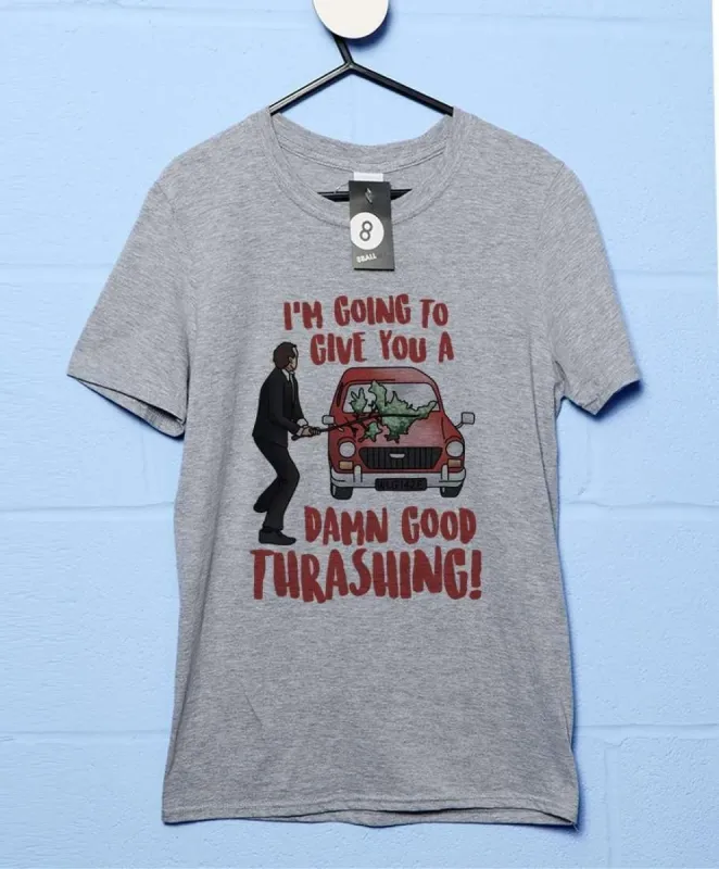 Damn Good Thrashing T-Shirt sold by 8Ball