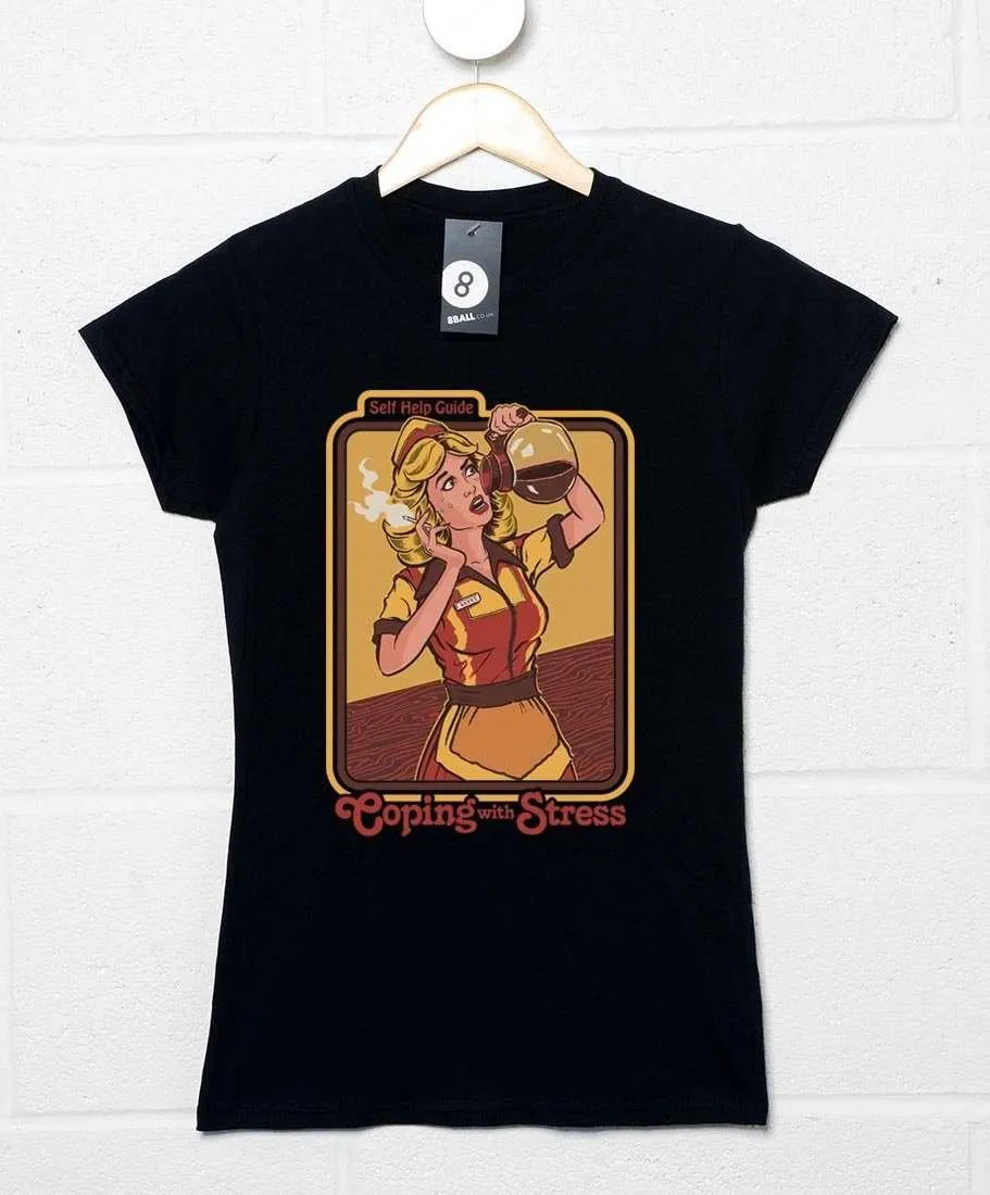 Steven Rhodes Coping With Stress Womens T-Shirt sold by 8Ball product image thumbnail 2