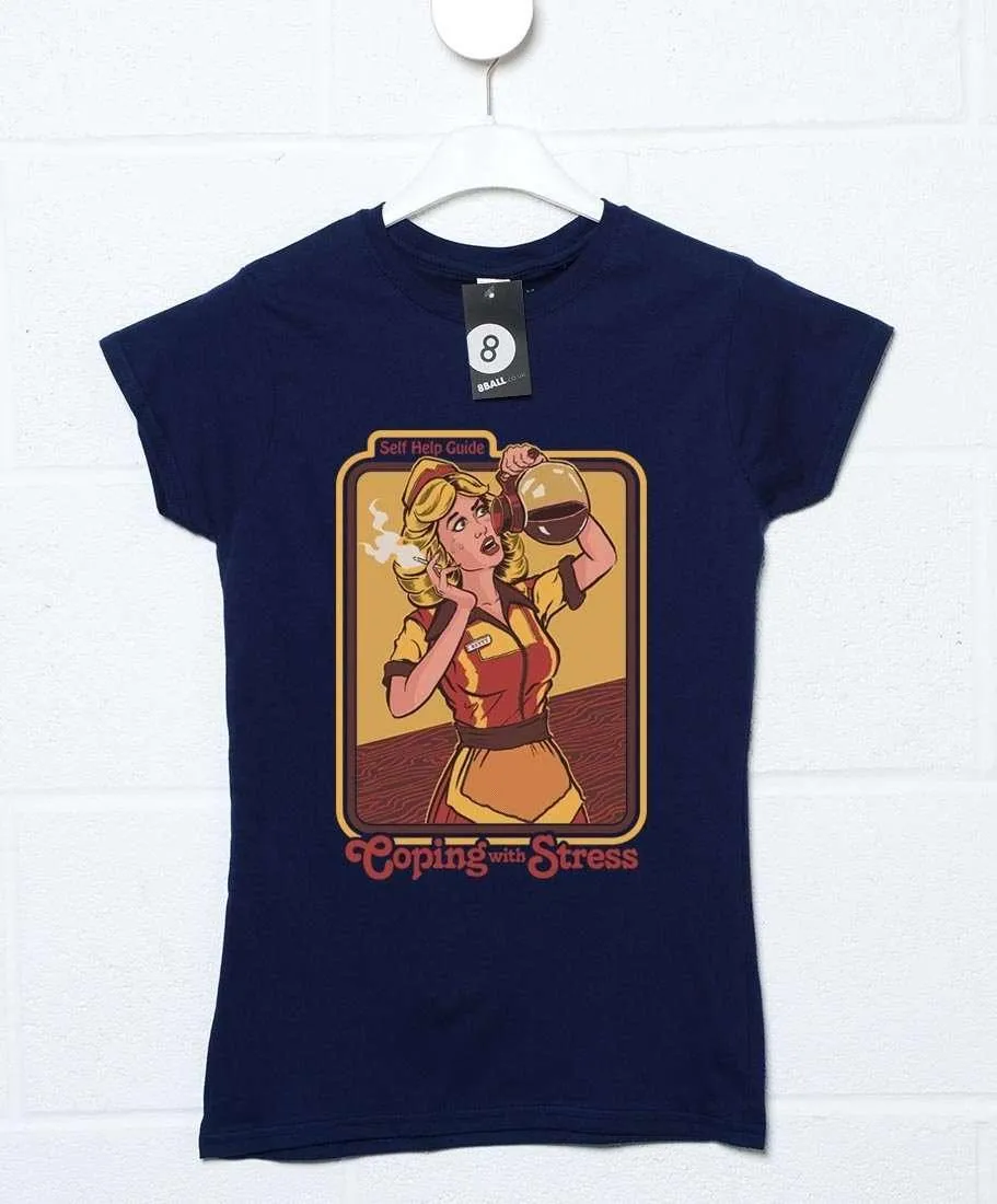 Steven Rhodes Coping With Stress Womens T-Shirt sold by 8Ball product image thumbnail 4