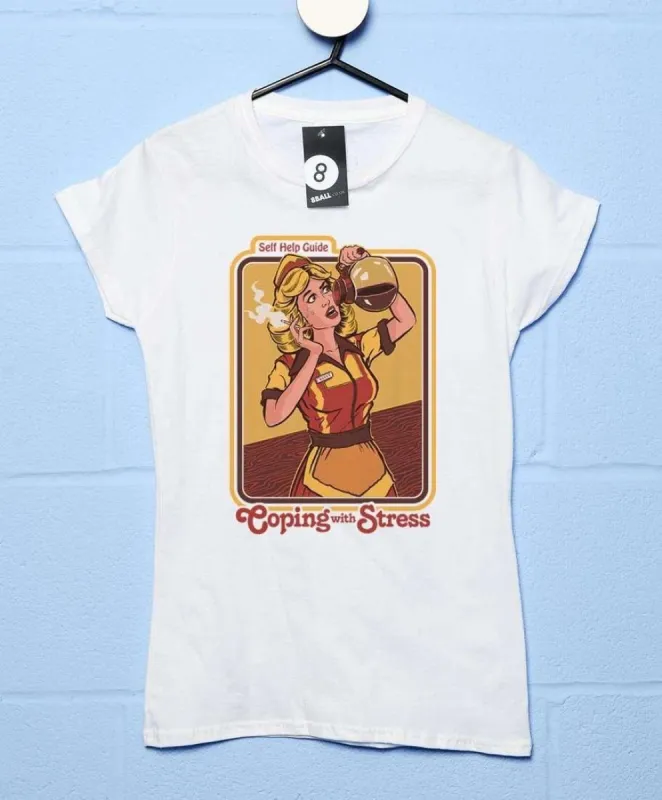 Steven Rhodes Coping With Stress Womens T-Shirt sold by 8Ball