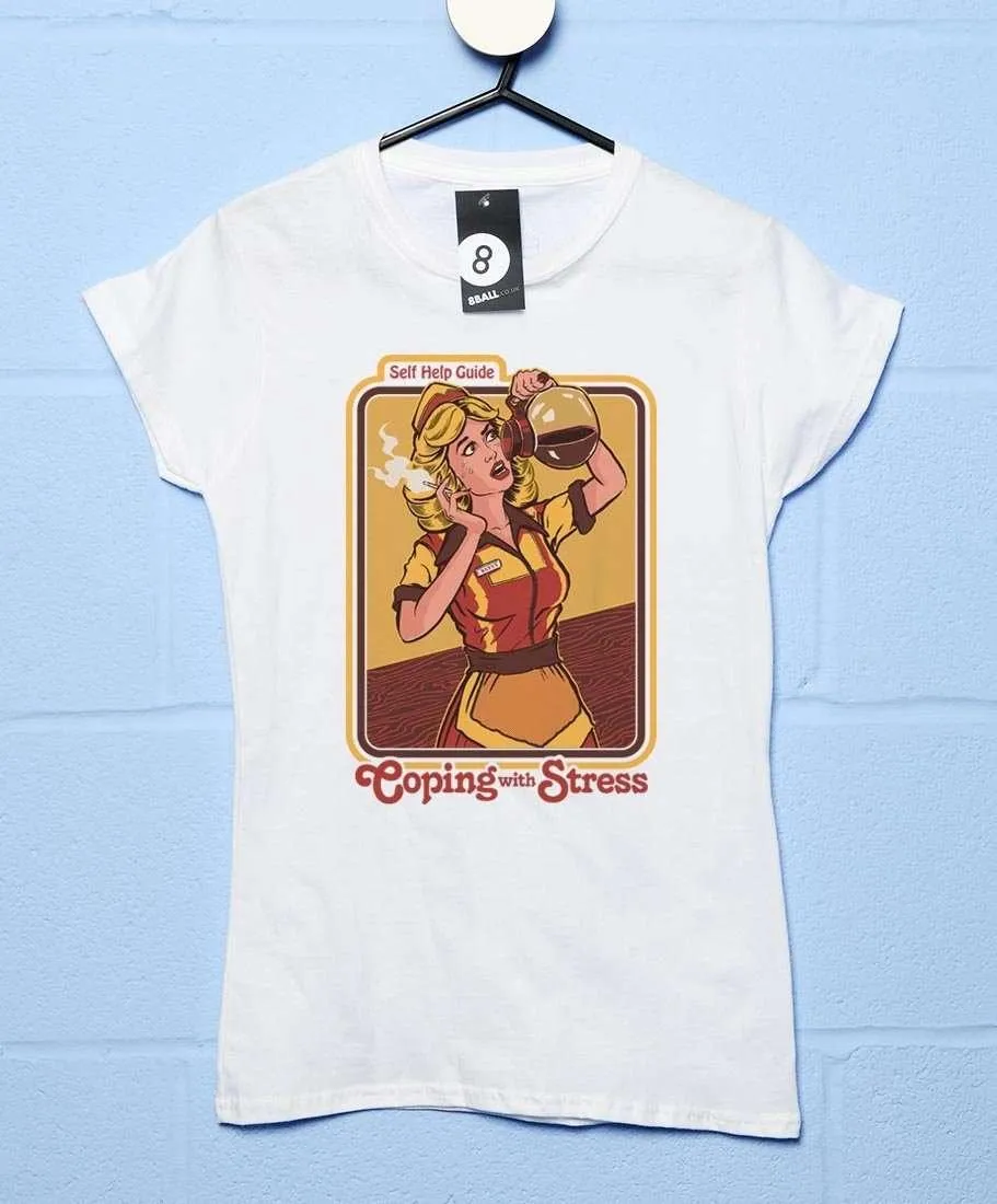 Steven Rhodes Coping With Stress Womens T-Shirt sold by 8Ball