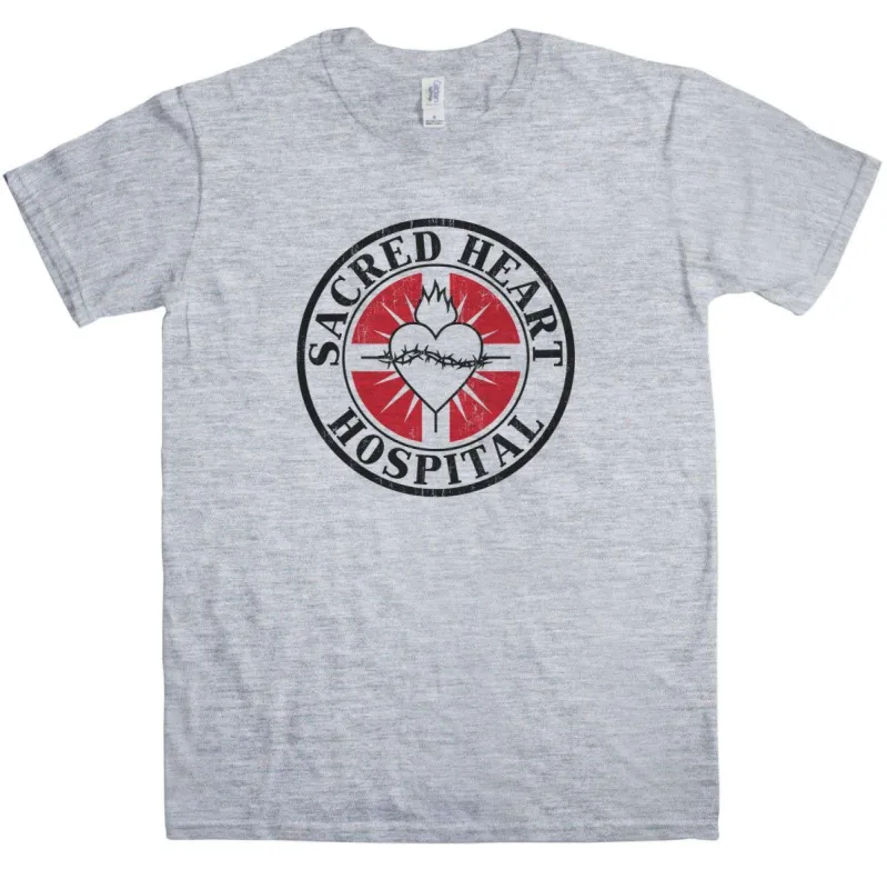 Sacred Heart Hospital T-Shirt sold by 8Ball