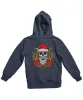 Skull Santa Back Printed Christmas Hoodie sold by 8Ball