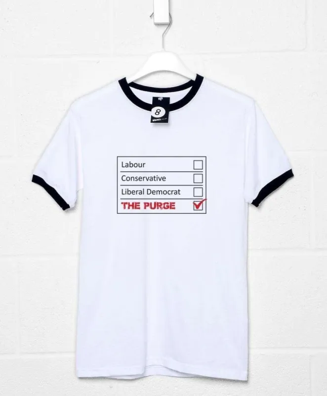 Vote Purge T-Shirt sold by 8Ball