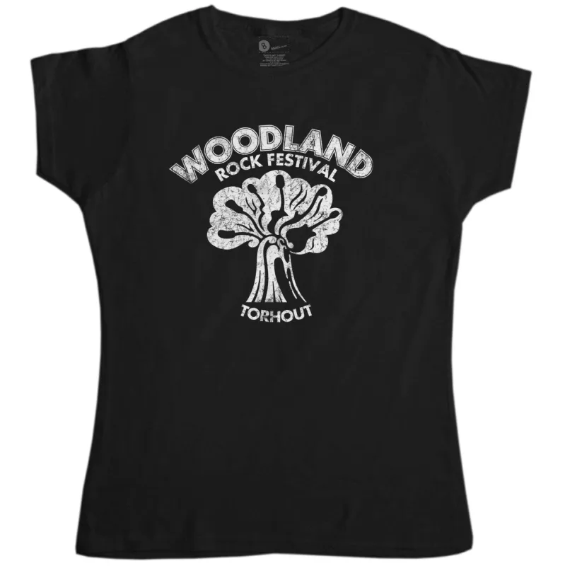Woodland Rock Festival T-Shirt for Women As Worn By Joan Jett sold by 8Ball