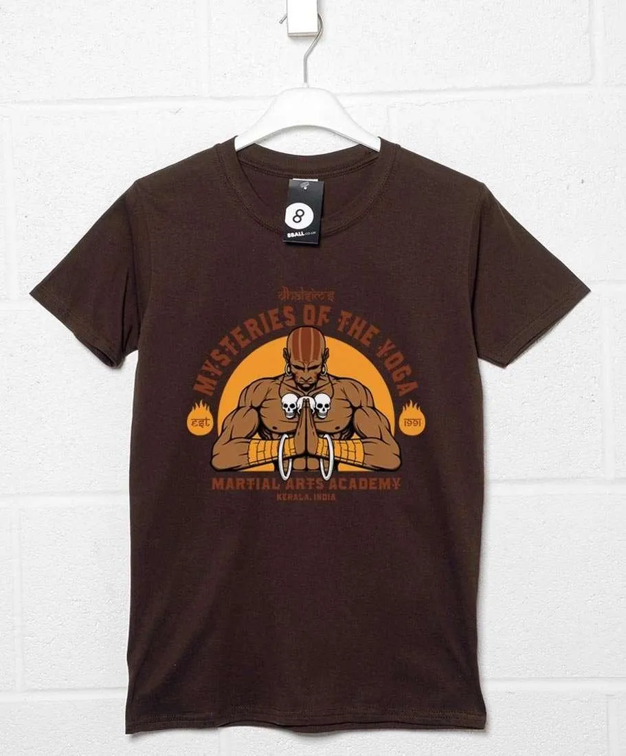 Dhalsim's Mysteries Of The Yoga T-Shirt sold by 8Ball