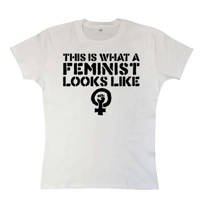 This Is What A Feminist Looks Like Womens Fitted T-Shirt sold by 8Ball