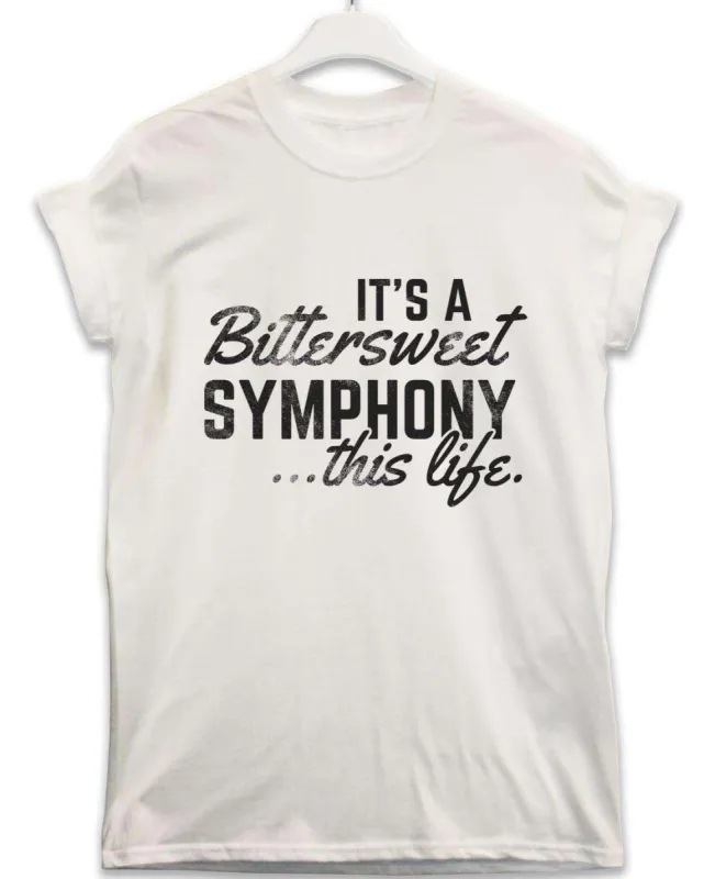 Bittersweet Symphony This Life Lyric Quote T-Shirt sold by 8Ball