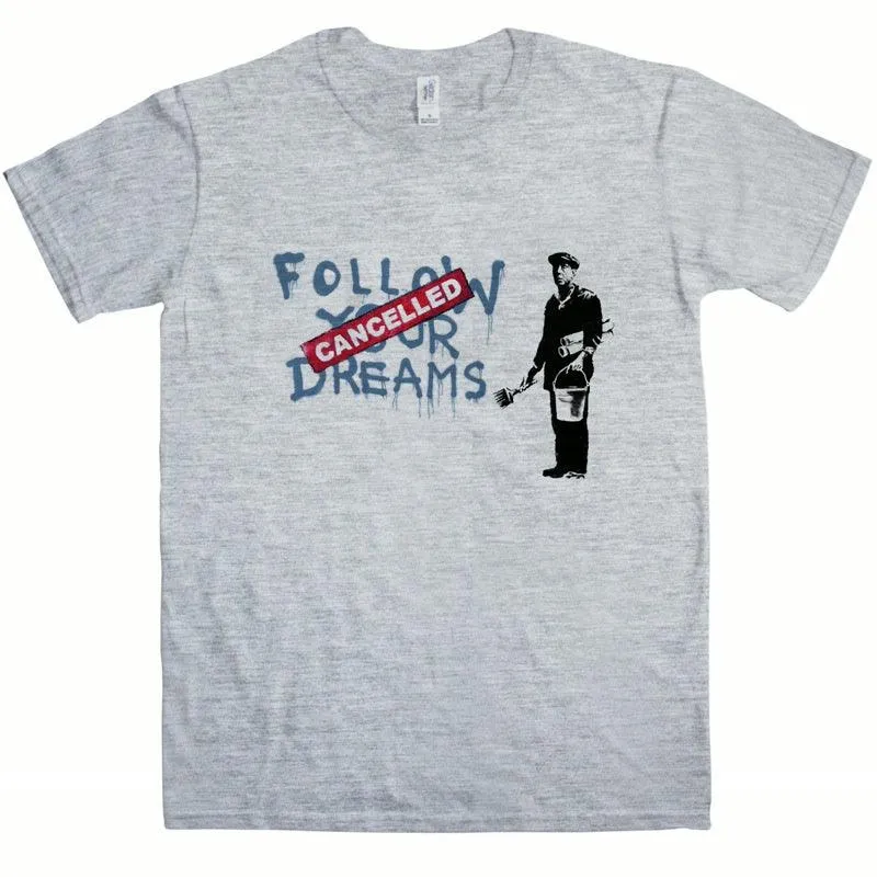 Banksy Follow Your Dreams T-Shirt sold by 8Ball product image thumbnail 2