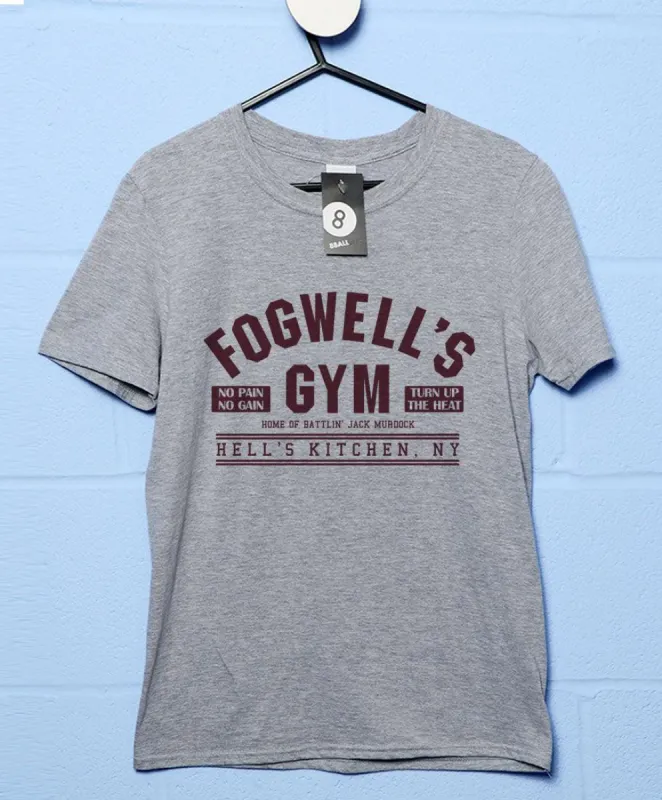 Fogwells Gym T-Shirt sold by 8Ball