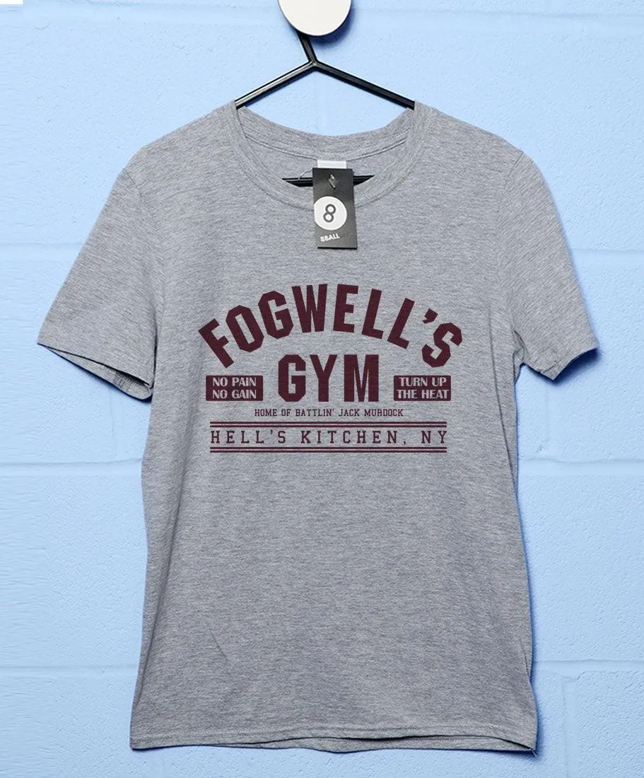 Fogwells Gym T-Shirt sold by 8Ball