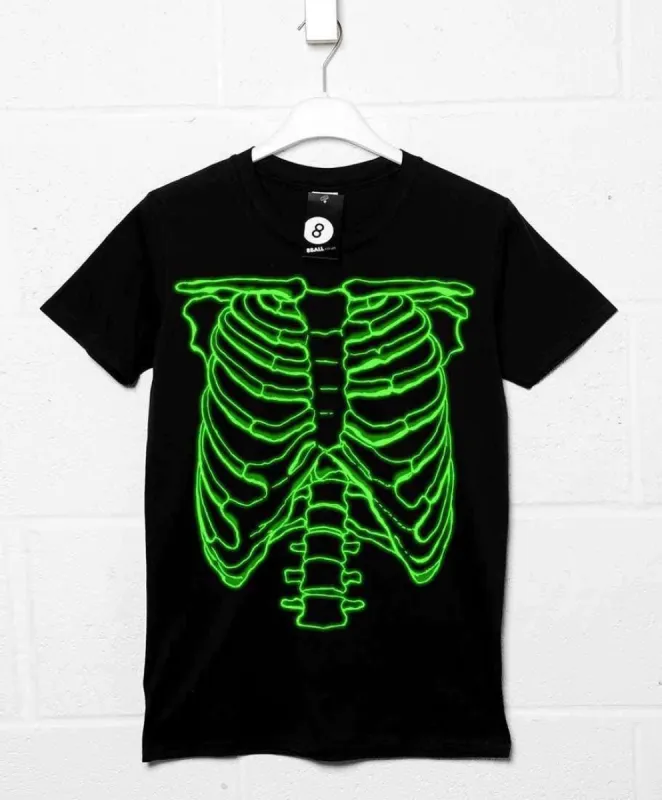 Nigel Tufnel's Green Rib Cage T-Shirt sold by 8Ball