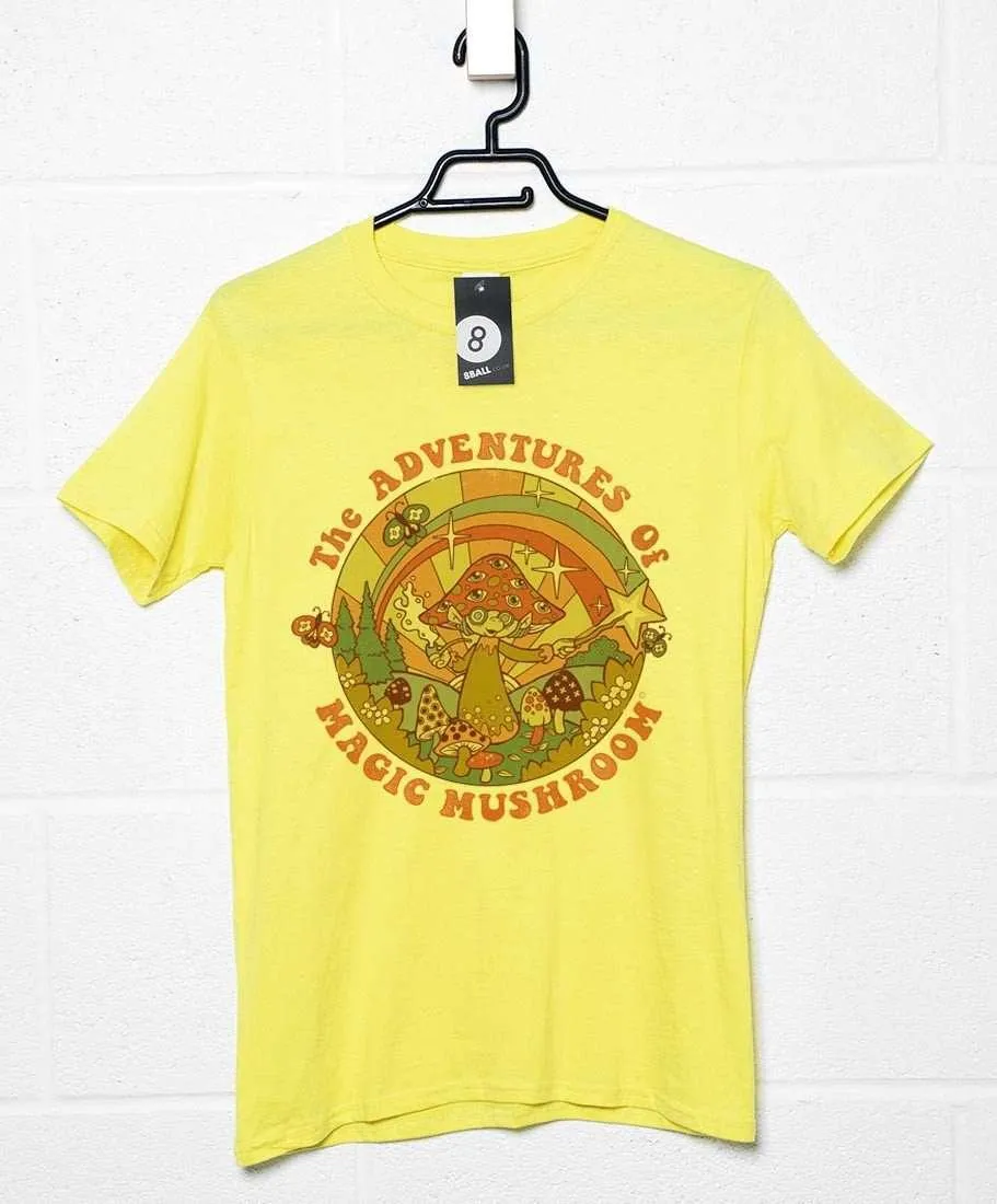 Steven Rhodes The Adventures of Magic Mushroom T-Shirt sold by 8Ball product image thumbnail 4