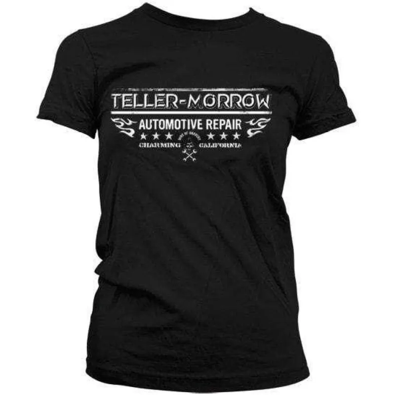 Teller Morrow Automotive Repair Shop T-Shirt for Women sold by 8Ball