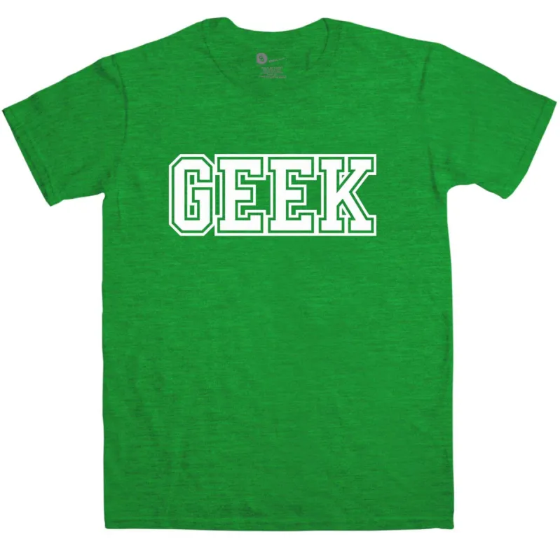 Geek Slogan T-Shirt sold by 8Ball