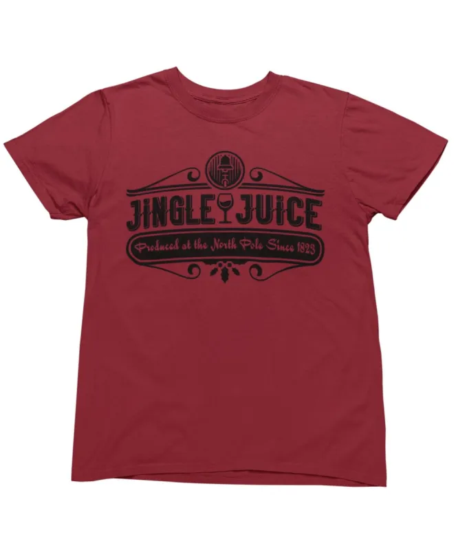 Jingle Juice Mono Christmas Unisex T-Shirt sold by 8Ball