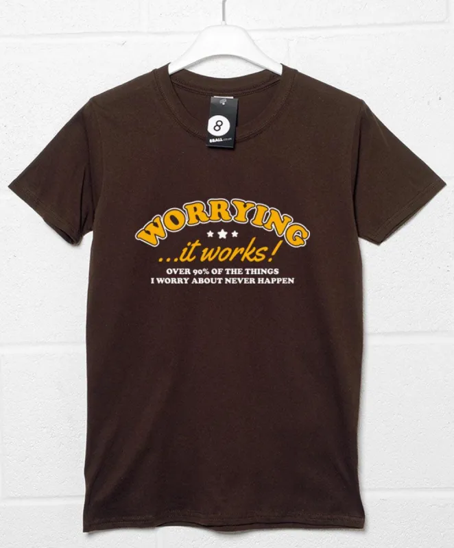 Worrying Works T-Shirt sold by 8Ball